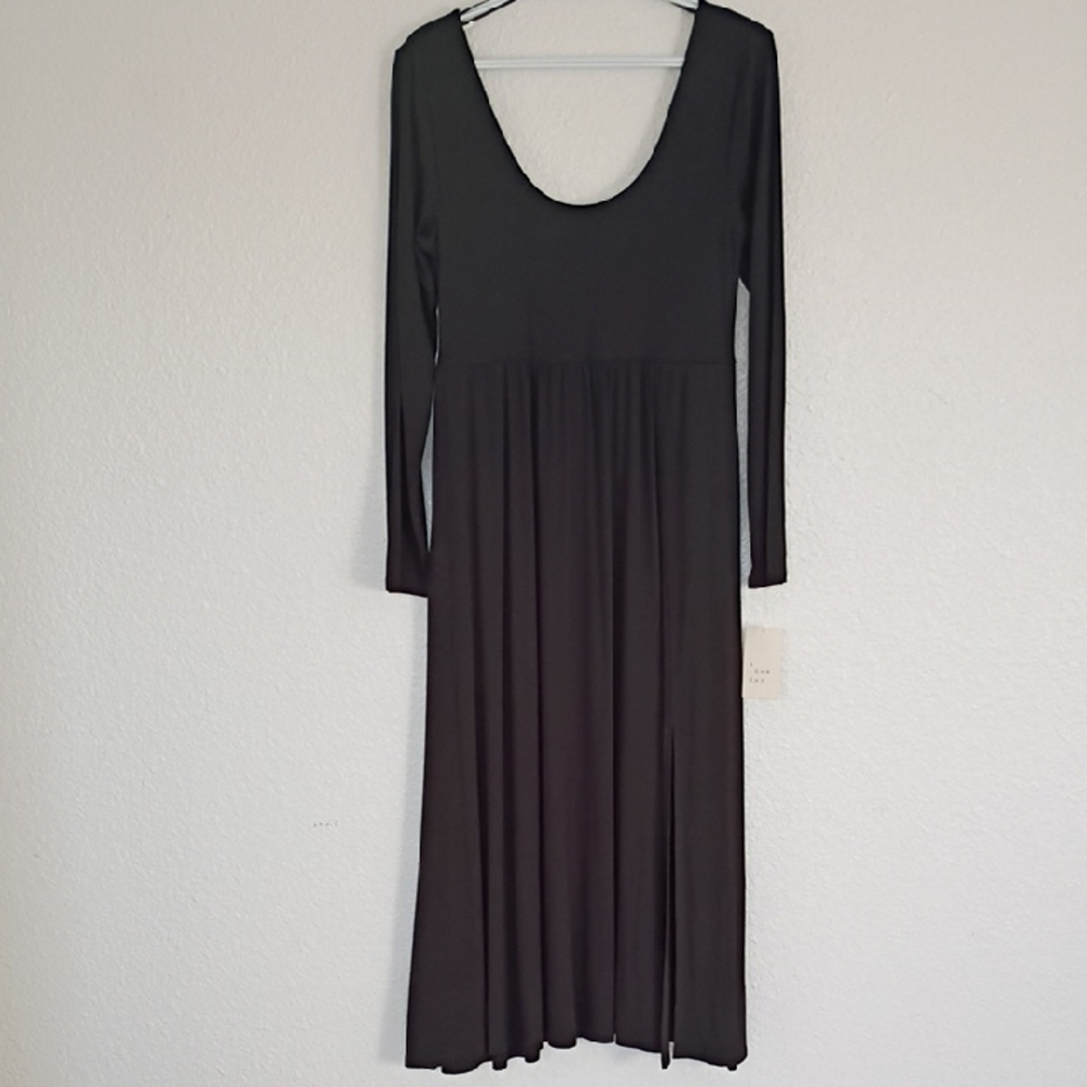 a new day Black Long Sleeve Dress
